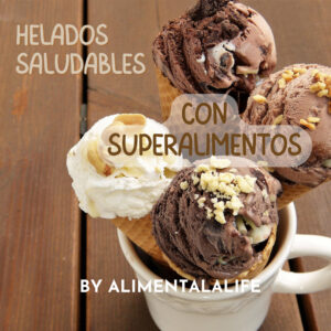 Helados saludables con superalimentos