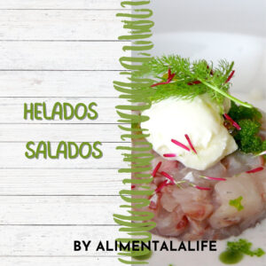 Helados salados saludables